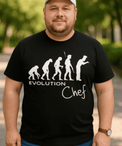 Smešna majica EVOLUTION Chef