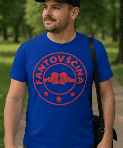 Smešna majica FANTOVŠČINA pivo