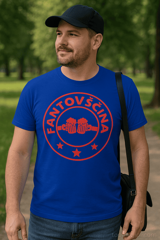 Smešna majica FANTOVŠČINA pivo