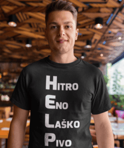 Smešna majica HELP