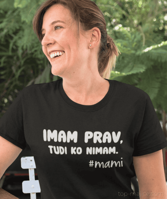 Smešna majica imam prav