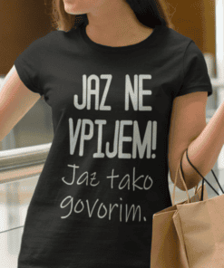 Smešna majica jaz ne vpijem 2