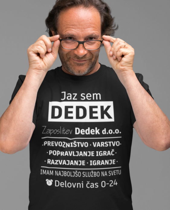 Smešna majica jaz sem dedek