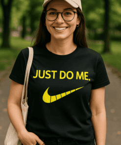 Smešna majica JUST DO ME nasmeh