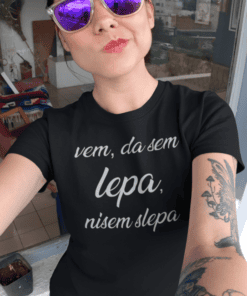 Smešna majica lepa slepa