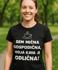 Smešna majica Mična gospodična