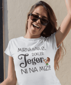 Smešna majica Mirna in na izi