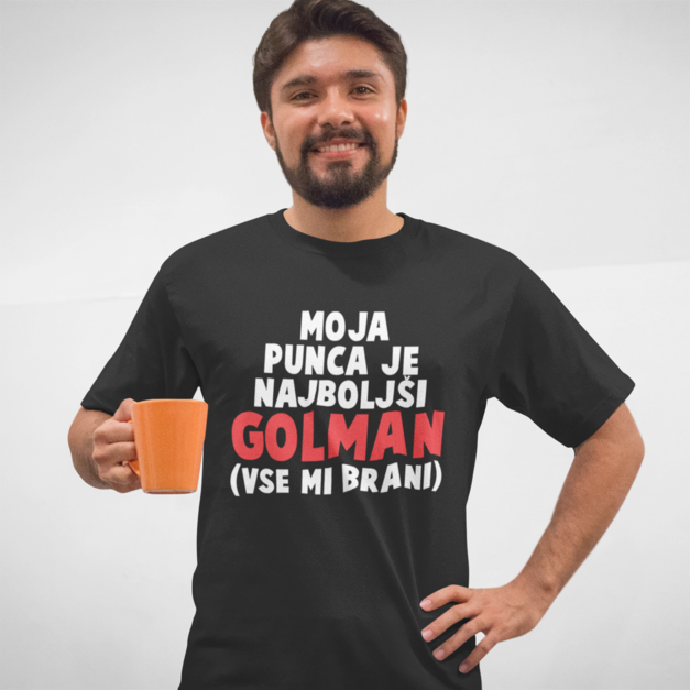 Smešna majica: moja punca je najboljši golman!