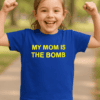 Smešna otroška majica MY MOM IS THE BOMB