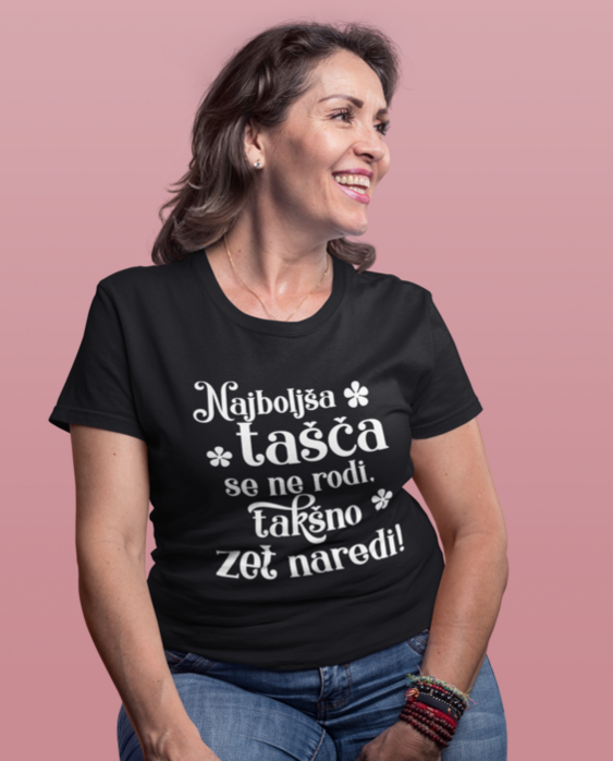 Smešna majica Najboljša tašča se ne rodi - zet