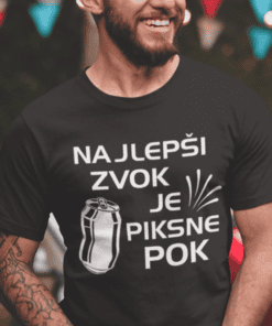 Smešna majica najlepši zvok je piksne pok