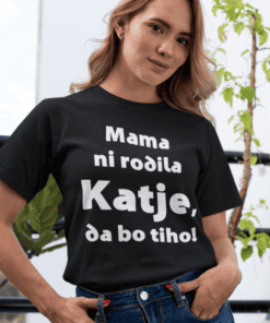 Smešna majica Ne bom tiho