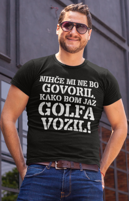 Smešna majica nihče vozil