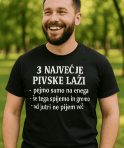 Smešna majica pivske laži