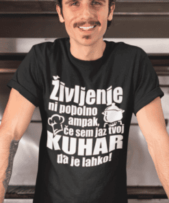 Smešna majica popoln kuhar