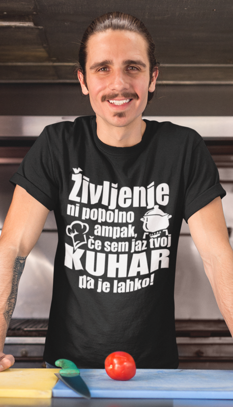 Smešna majica popoln kuhar
