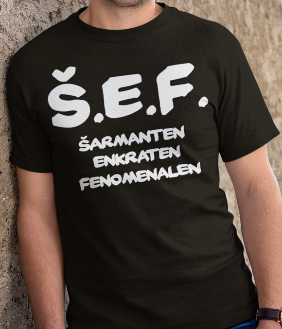 Smešna majica Š.E.F. kratice