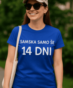 Smešna majica samska samo še 14 dni