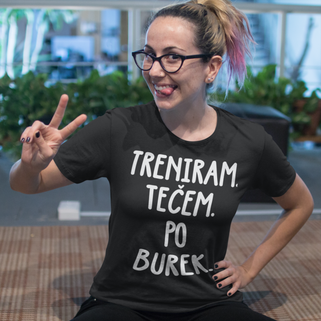 Smešna majica tečem po burek