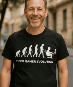 Smešna majica VIDEO GAMER EVOLUTION