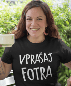 Smešna majica VPRAŠAJ FOTRA