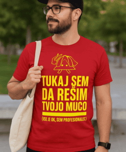 Smešna majica za gasilce – rešitelj muc