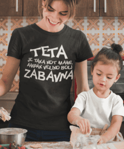 Smešna majica zabavna teta