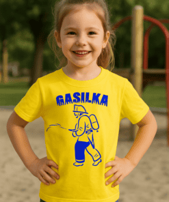Smešna otroška majica GASILKA