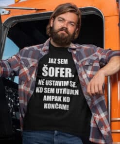 Majica jaz sem šofer