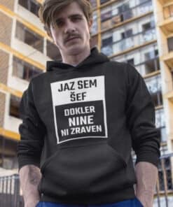 Zabavni pulover: Jaz sem šef!