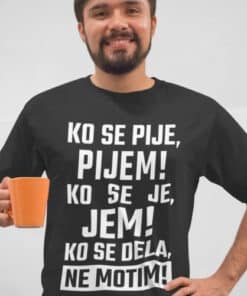 Smešna majica Ne motim