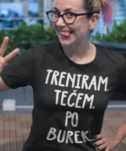 Smešna majica tečem po burek