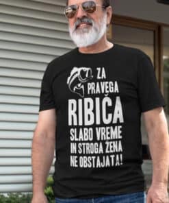 Smešna majica pravi ribič!