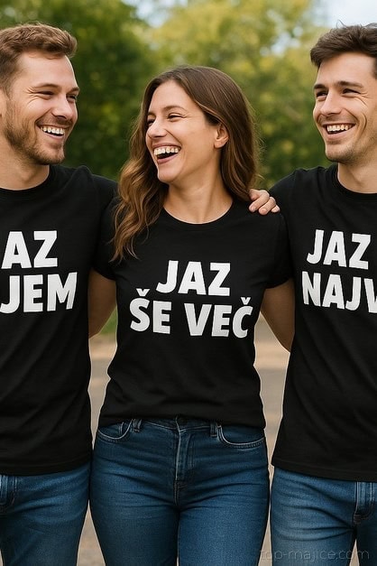 Majice (komplet) mi pijemo - 3 kosi