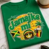 Majica z napisom Jamajke mi v retro jamajškem slogu