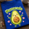 Majica z napisom Mamacado in ljubkim nosečniškim avokado motivom za bodočo mamico