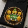 Majica z ilustracijo prikupnih kriptokovancev, ki sedijo za poker mizo in igrajo karte