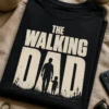 Majica za očete z napisom THE WALKING DAD